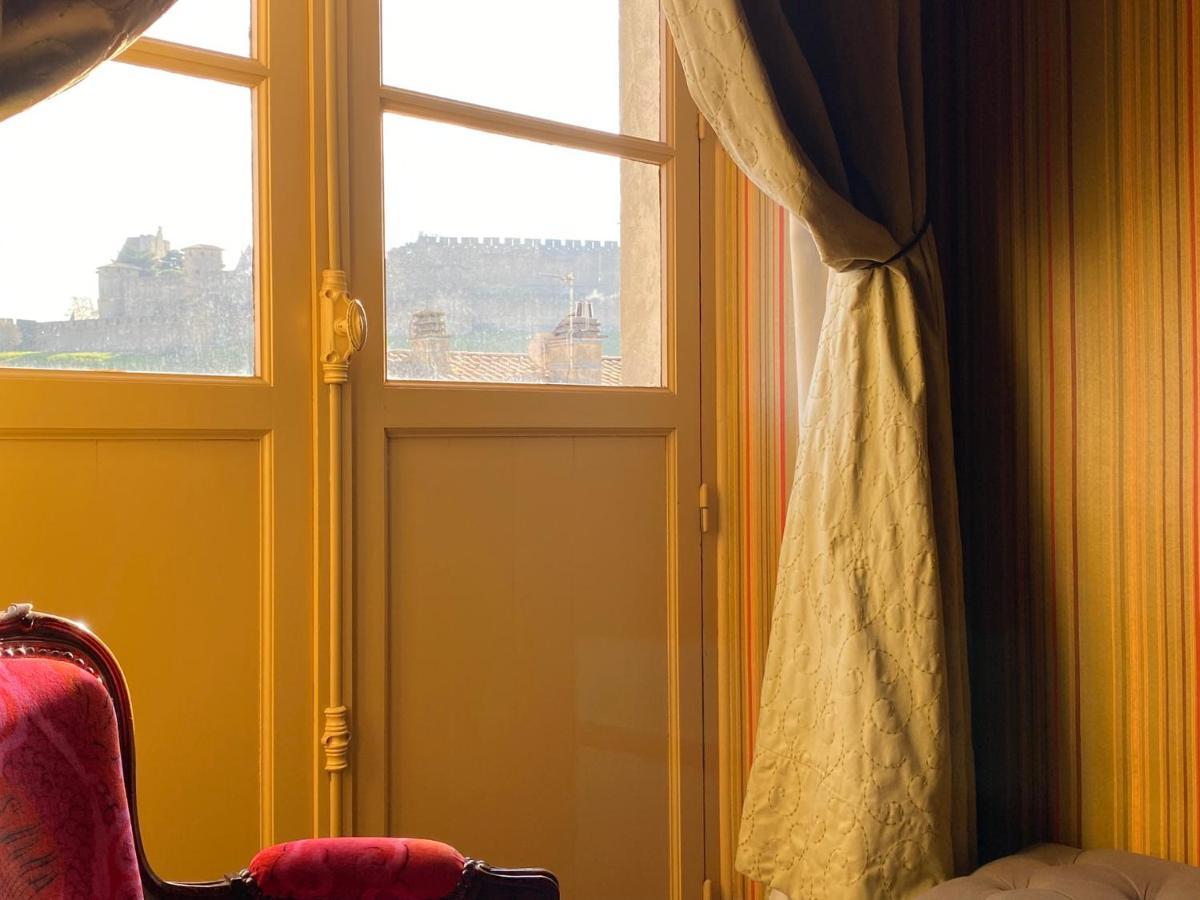 Demeure Saint Louis Historic Manor, City 700M, Parking,A C,Clim,Wifi, Heated Pool, City View Carcassonne Exterior photo