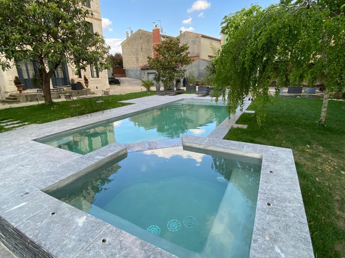 Demeure Saint Louis Historic Manor, City 700M, Parking,A C,Clim,Wifi, Heated Pool, City View Carcassonne Exterior photo