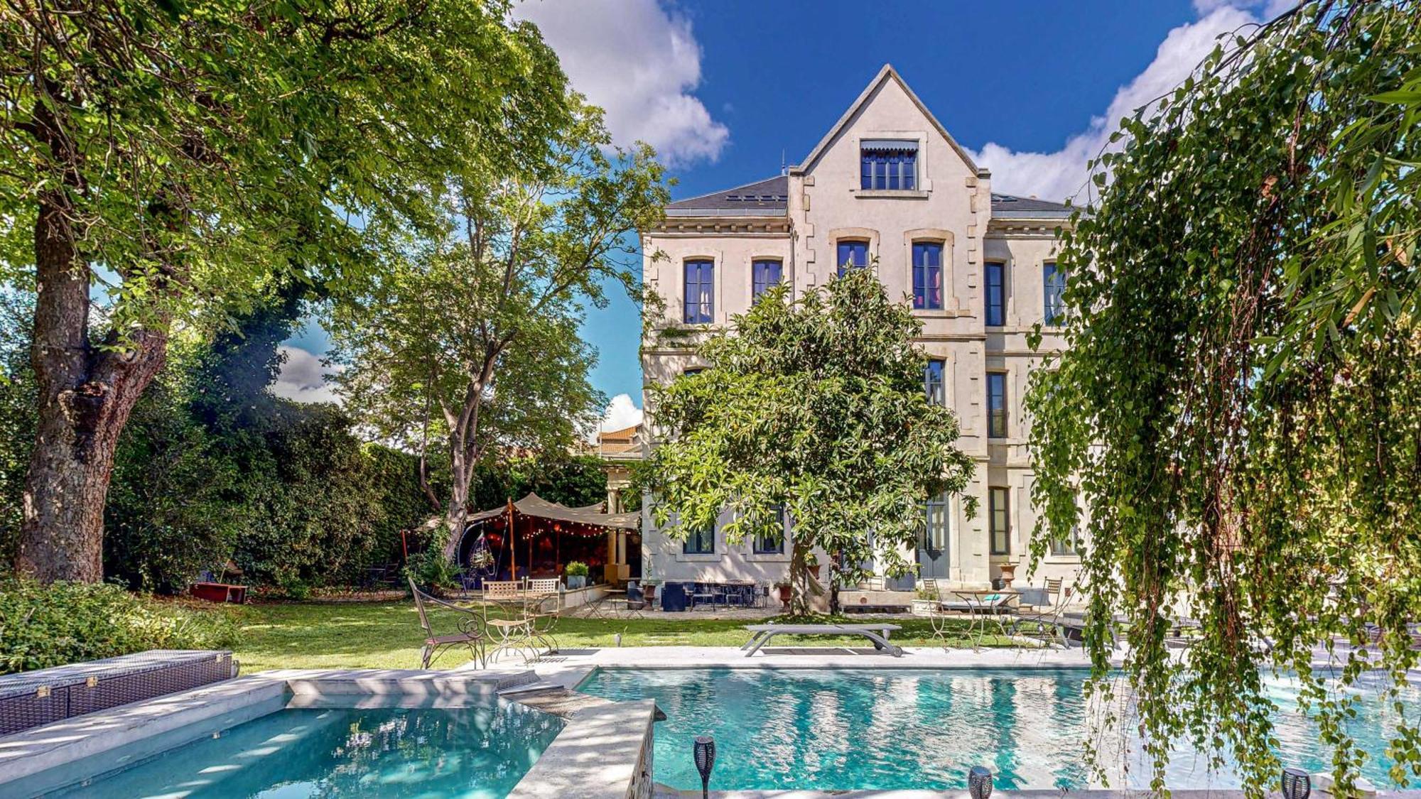 Demeure Saint Louis Historic Manor, City 700M, Parking,A C,Clim,Wifi, Heated Pool, City View Carcassonne Exterior photo